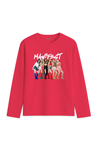BLITZIST Manifest (tent-10360) Tricou cu mânecă lungă cu imprimeu designat (4...