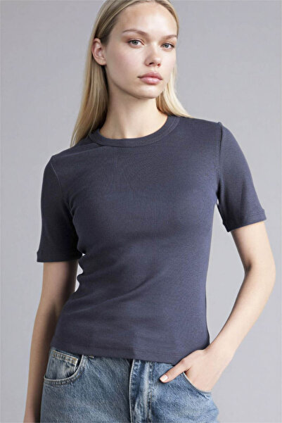 DeFacto Slim Fit Basic Ribbed Camisole T-Shirt G8490Ax26Sp