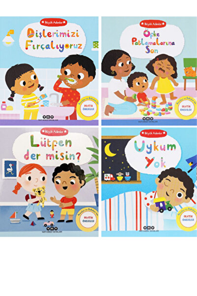 Yapı Kredi Yayınları Büyük Adımlar(Dişlerimizi-Öfke Patlaması-Lütfen De-Uykum...