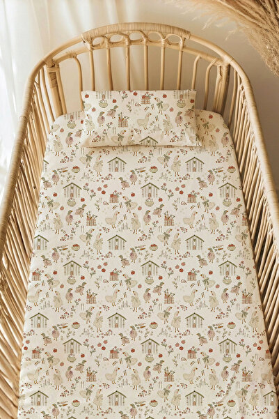 TBA COLLECTION Single Elastic Sheet Set - Tile Stories