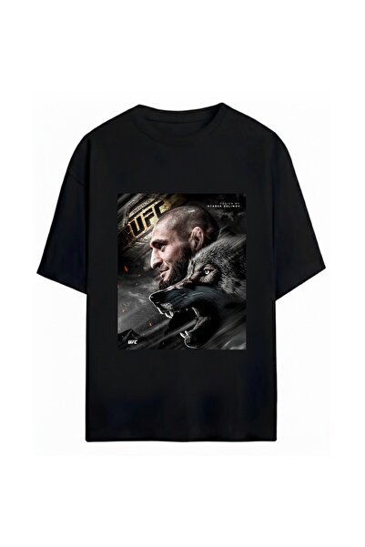 SVART WEAR Khamzat Chimaev T-shirt majica sa printom, unisex, veće veličine