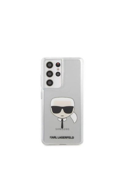 Karl LagerfeId Husa Originala Karl Lagerfeld Pentru Samsung Galaxy S21 Ultra Cover Head Transparent