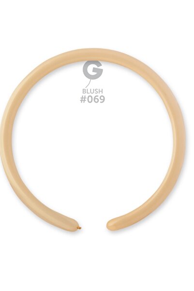 Çemrek Süs Parti Solid Color Sausage Balloon 100 Pack Gemar