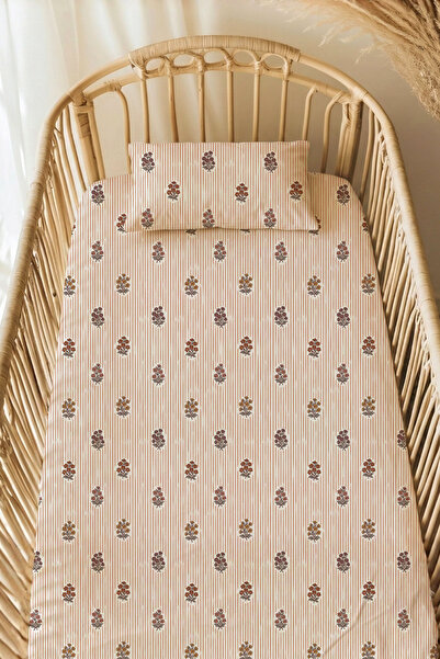 TBA COLLECTION Single Elastic Sheet Set - Amber Meadow