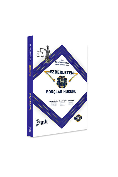 Yetki Yayıncılık EZBERLETEN BORÇLAR HUKUKU 2026
