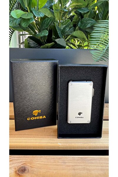 COHİBA Puro Çakmağı / Gri