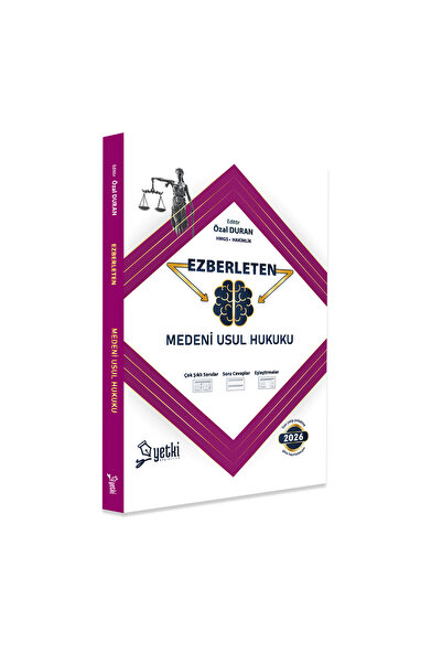 Yetki Yayıncılık EZBERLETEN MEDENİ USUL HUKUKU 2026