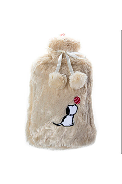 esdekor Dogs Beige Plush Hot Water Bag Personal Care Health