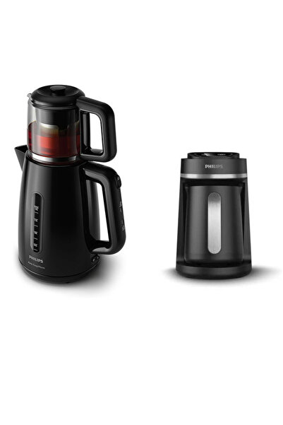 Philips HD7301 Çay Makinesi HDA150/61 Türk Kahve Makinesi İkili Set
