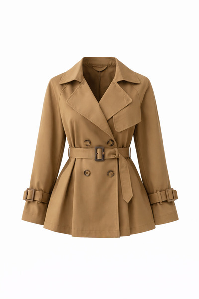 HAZELANNA Trenci Camel Mediu