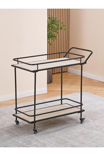 BEC30 Modern food and coffee serving cart