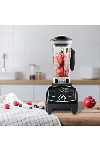 LETWOO خلاط صغير الحجم لسحق الثلج، خلاط صناعي يُوضع على سطح الطاولة، سعة 2 لت...