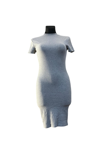 OEM COOLCAT Above Knee Dress - Breathable Material, Casual Style, Size S, Gray