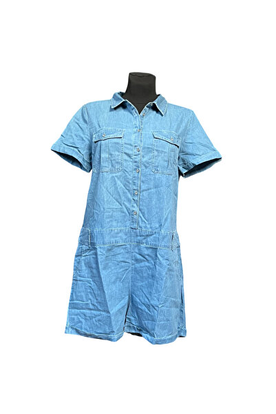 OEM Salopetă Camaïeu cu Pantaloni Scurți - Bumbac 100%, Lejeră, Elegantă - Al...