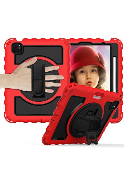 OEM iPad Pro 11 Case, 3 Layers PC and TPU Production, 360 Stand, Shoulder Bel...