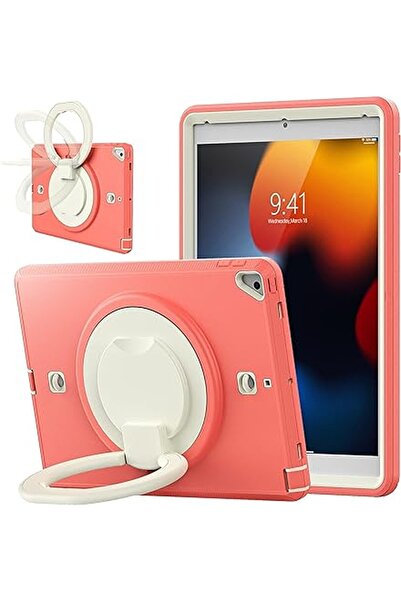 OEM Husă iPad 9/8/7 10.2, Rezistentă Șocuri, Suport Rotativ 360, Curea Umăr, ...