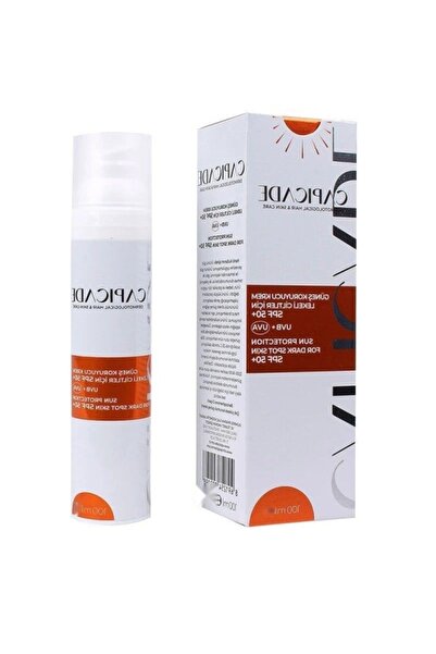 markentegra Güneş Koruma Faktörü 50 ile Lekeli Ciltler için 100 ml Krem