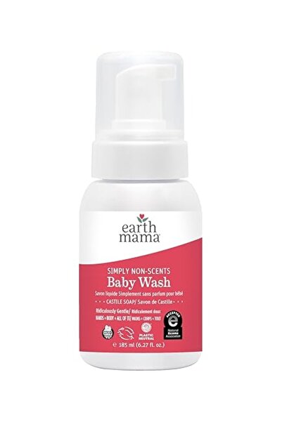 Earth Mama Baby Wash, Simply Non-Scents, 6.27 fl oz (185 ml)