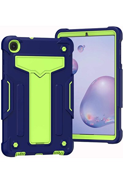 OEM Husa Samsung Galaxy Tab A 8.4 - Armata, Silicon si Plastic, Suport Integr...