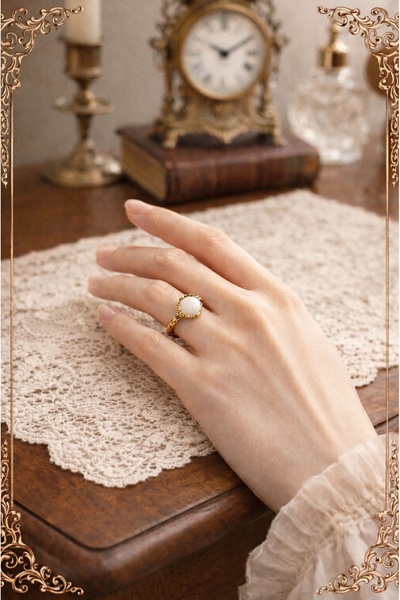 EMİNOS BUTİK Doğal Taş Yüzük