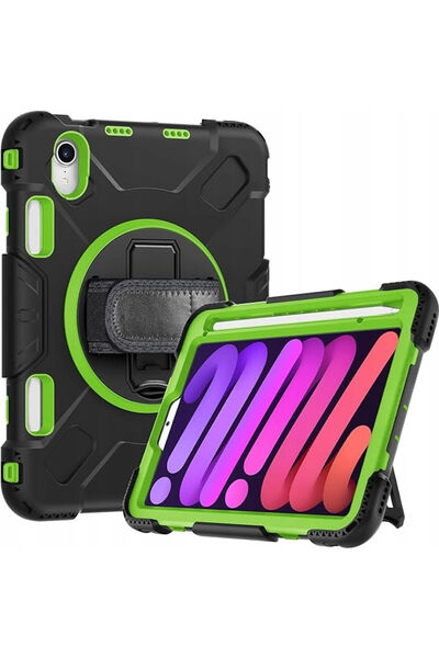 OEM iPad Mini 6 (2021) 8.3 inch Case - Rotating Stand, 3 Layers Protection - ...