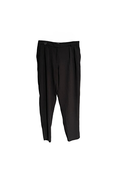 OEM Mango Men's Shorts - Casual, Polyester, Breathable - Black, Size 40