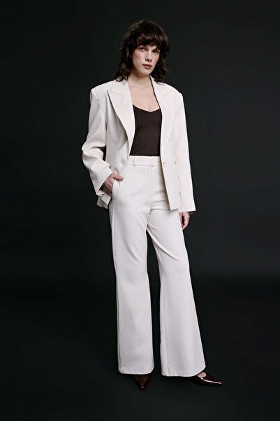 VATKALI Flare Fit Fabric Pants