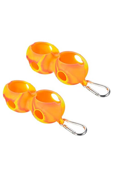 OEM Golf Ball Holder - Flexible Silicone, Set of 2 Pieces, Buckle Attachment ...