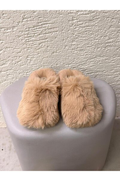 Beyond Women's Brown Closed-Front Extra Long Soft Furry House Slippers 2cm By...