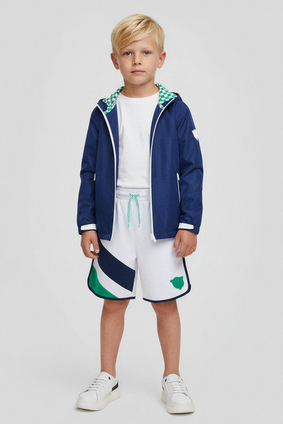 NBT JEANS Boy Navy Blue Raincoat