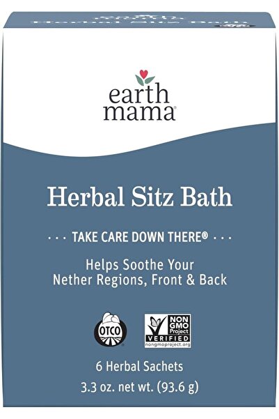 Earth Mama , Herbal Sitz Bath, 6 Herbal Sachets, 3.3 oz (93.6 g)