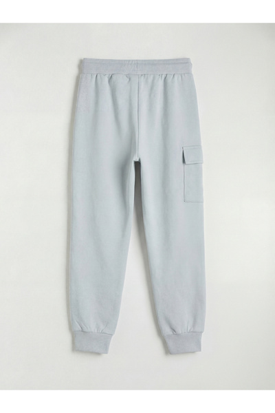 LC Waikiki Boys' Cargo Sweatpants with Elastic Waist