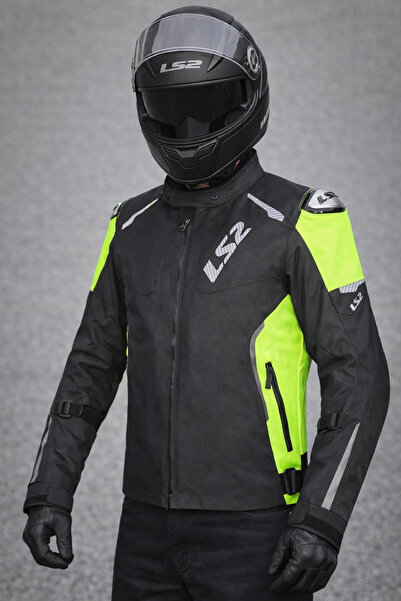 LS2 ZOOM H2O MONT SİYAH-NEON SARI