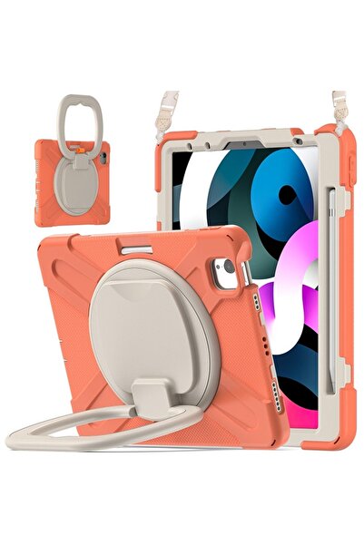 OEM Husă iPad Pro 12.9 (Gen 5) - Protecție 3 Straturi, Suport Rotativ 360, Sl...