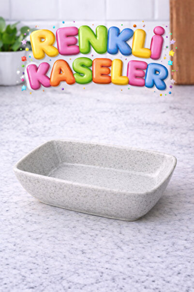 Mode Cool Kahvaltı Sunum ve Çerez Tabağı – Dikdörtgen Şık Servis Kasesi ( 1 A...