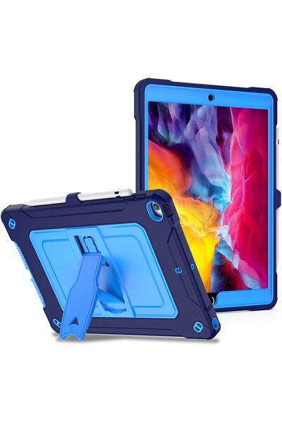 OEM iPad Air 3, iPad 8/9 10.2" Case - Armor Type, Silicone, Stylus Holder, St...
