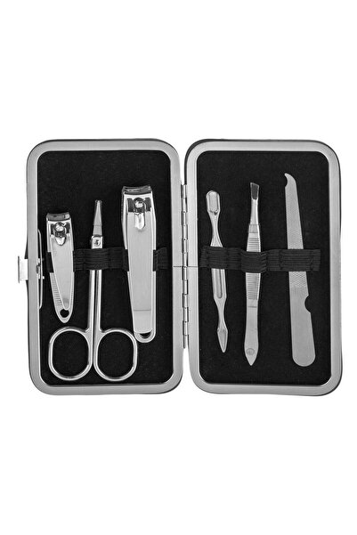 OEM Set Manichiura cu Husa Roz Folie Animal Print 12x7cm - 6 piese