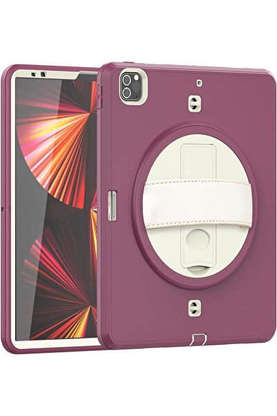 OEM iPad Pro 11 Case, 3 Layer Protection, 360 Stand, Belt Strap, Stylus Holde...