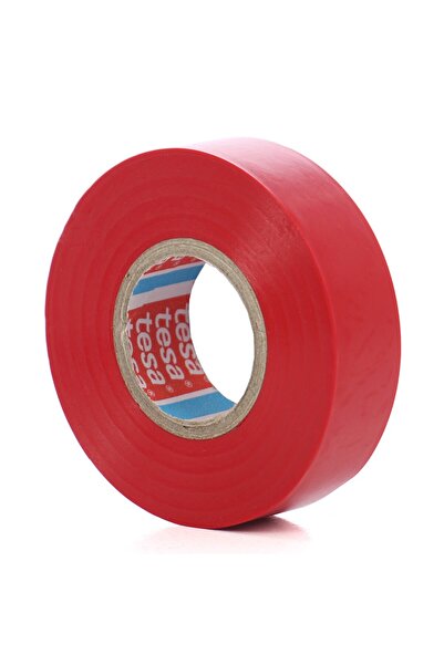 Tesa Bandă izolatoare electrică 20M x 19MM roșie