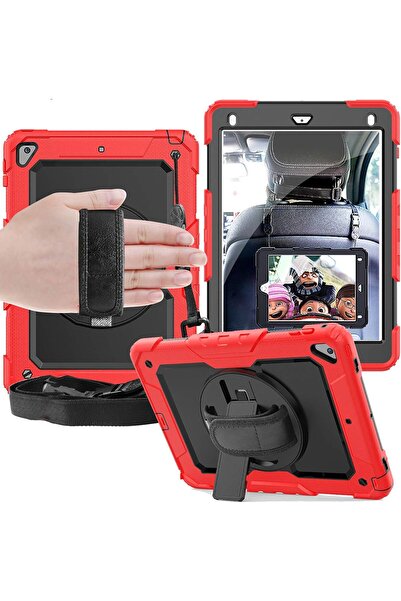 OEM iPad Air 3/Pro 10.5 Case - Durable, 360 Rotating Stand, Belt Strap, PC/TP...