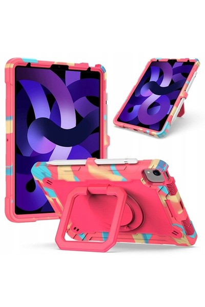 OEM Husă iPad Pro 11 (Gen 1/2/3) - Protecție 3 Straturi, Suport Rotativ, Cure...