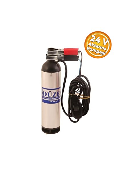 Düzey Dalgıç Aktarma Pompa Sıvı Transfer Pompası 24 Volt