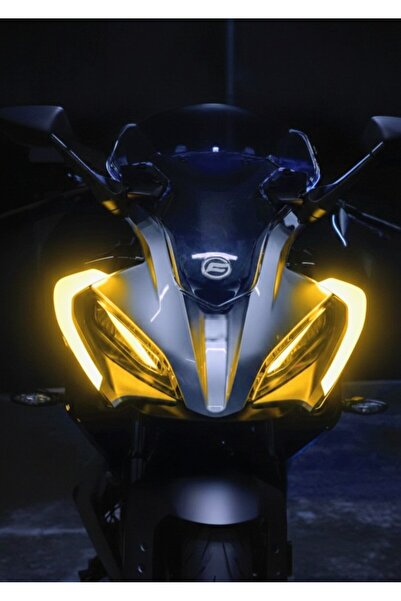 KAPLAMA MERKEZİ Cf moto 250 sr Led sarı sticker folyo