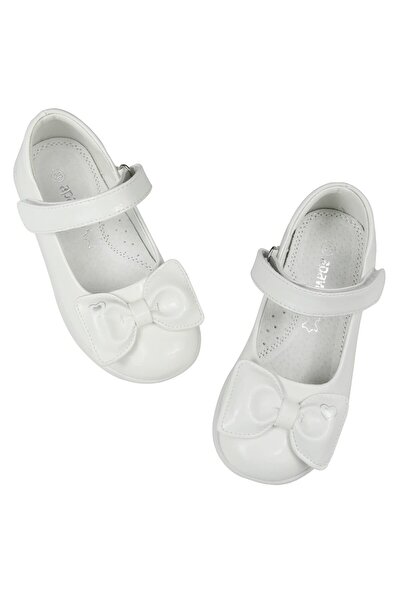 OEM Apawwa Ballet Flats Ballerinas - Girls' Communion Shoes, Natural Leather ...