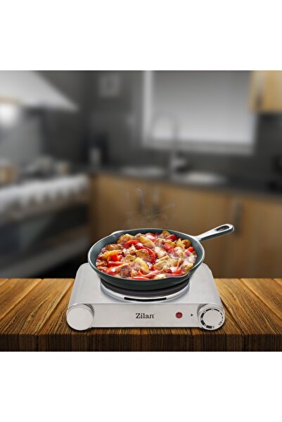 Zilan Portable electric stove ZLN-0535, Stainless steel, 1 burner, 1500W, adj...