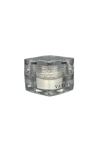 VATENN ITALY luxury glitter in white and silver shade (367)