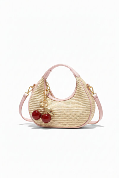 ayshee KADIN PUDRA HASIR EL ÇANTASI