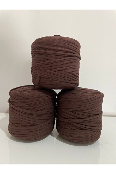 Leila shop Aci Brown Combed Cotton Yarn Knitting - (600-650Gr) 1 Piece