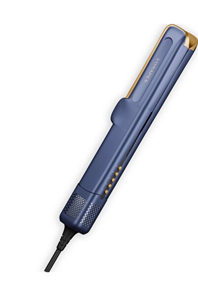 Strema Hava Akımlı Saç Düzleştirici Blue 2 In 1 Iyon Özellikli