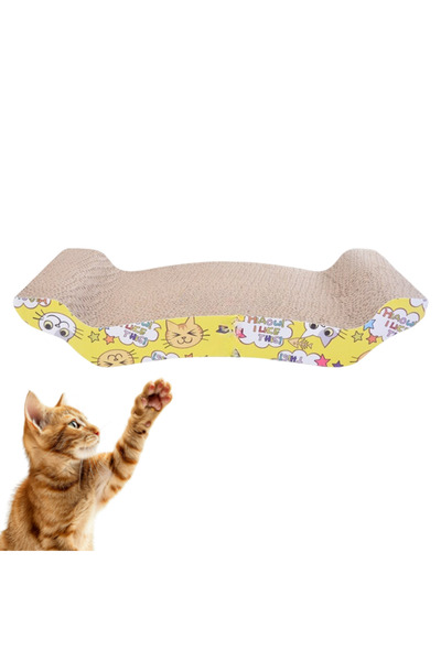 OEM Cat Scratching Post Bridge - Corrugated Cardboard, Includes Catnip - 43x2...